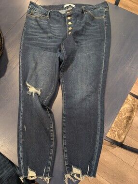 Kancan Button Down Jeans